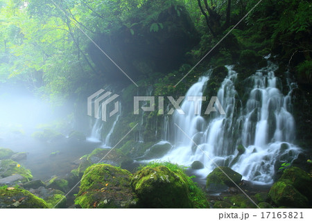 秋田県にかほ市 夏の元滝伏流水 秋田県にかほ市 夏の元滝伏流水 17165821