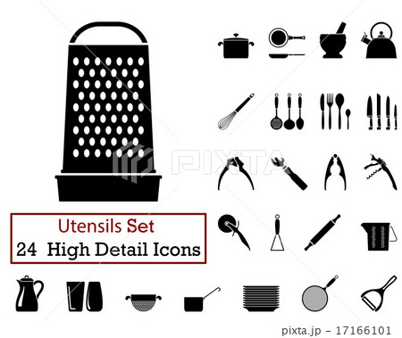 24 Utensils Icons 24 Utensils Icons 17166101