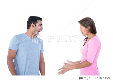 Couple having an argument Couple having an argument 17167459