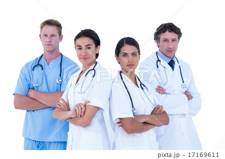 Doctors and nurse standing together 17169611