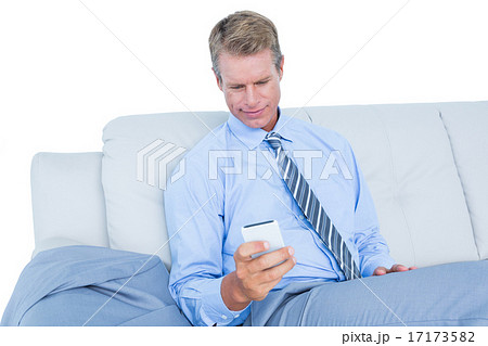 businessman calling on the phone businessman calling on the phone 17173582