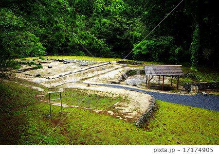 世界文化遺産　大板山たたら製鉄遺跡　全景 17174905