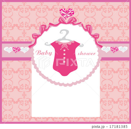 Baby girl shower invitation 17181385