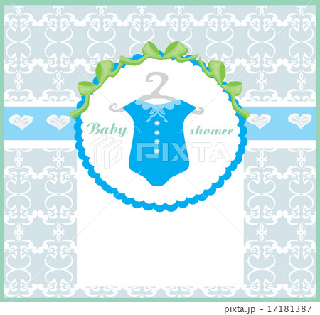 Baby boy shower invitation 17181387