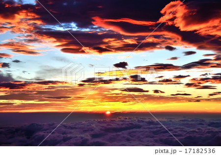 富士山御来光 17182536