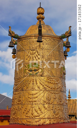 Jokhang temple in Lhasa, Tibet Jokhang temple in Lhasa, Tibet 17183362