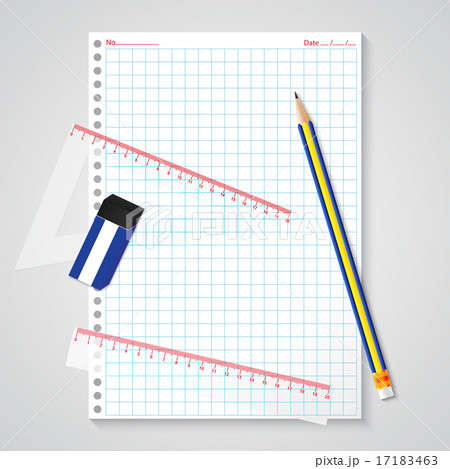 Blank empty template layout in Grid A4 size. 17183463