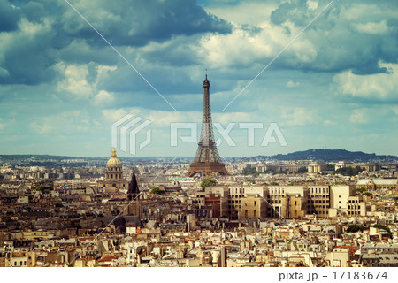 View on Eiffel Tower, Paris, France 17183674