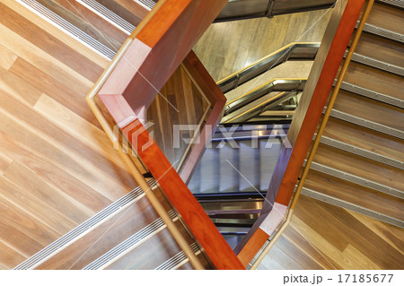 Stairs and escalator 17185677