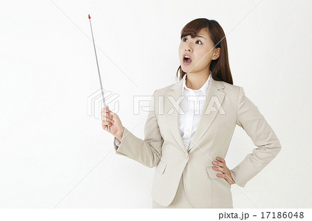 ひらめいた女性　 17186048