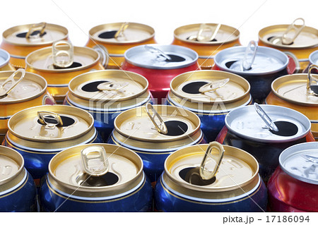 Empty beer aluminum cans .. 17186094