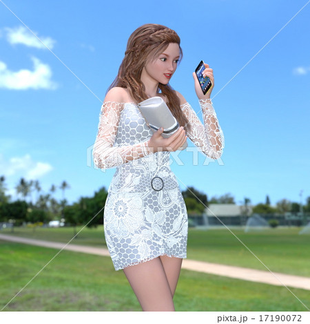 若い女性 17190072