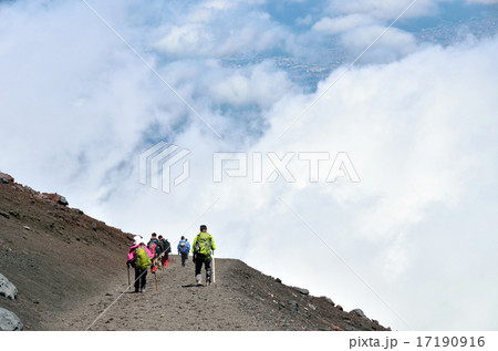 富士登山：吉田ルート下山道 17190916