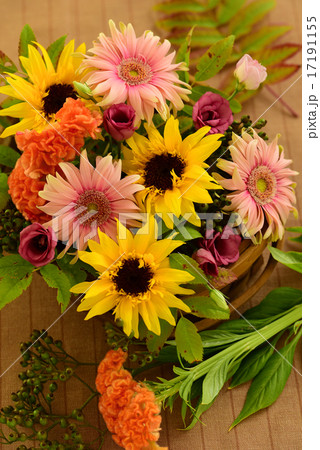 秋色フラワーアレンジ 秋色フラワーアレンジ 17191155