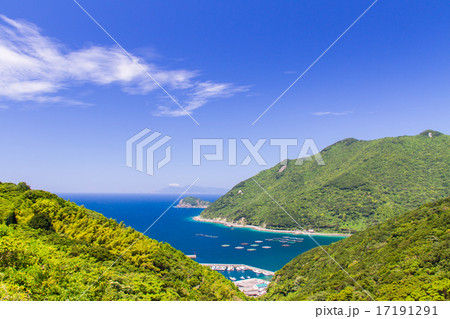 高知県大月町 一切地区の風景(宿毛湾) 高知県大月町 一切地区の風景(宿毛湾) 17191291