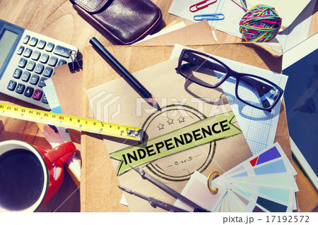 Independence Liberty Peace Self Control Concept 17192572