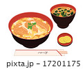 カツ丼セット 17201175