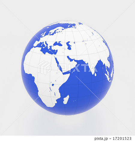 地球儀のイラスト ヨーロッパ アフリカ大陸 ユーラシア のイラスト素材