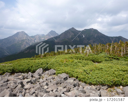 編笠山から望む南八ヶ岳 編笠山から望む南八ヶ岳 17201587