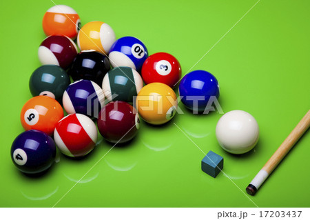 Close up shot of pool ball Close up shot of pool ball 17203437