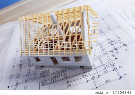 Architecture plan, natural colorful tone 17204348