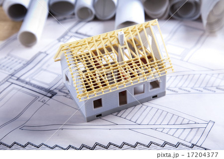 Architecture plans, natural colorful tone Architecture plans, natural colorful tone 17204377