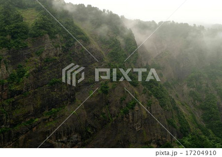 千丈ヶ岳の大岩壁 17204910