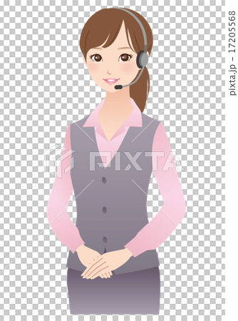 電話接線員女人 17205568