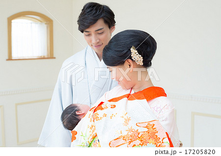 Hatsumiyamairi　1 month old 17205820