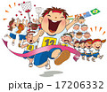 運動会　子供 17206332