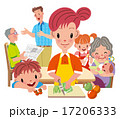 家族　団らん 17206333