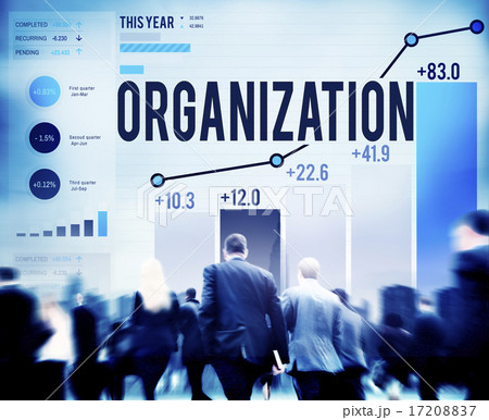 Organization Management Corporate Collaboration Team Concept 17208837