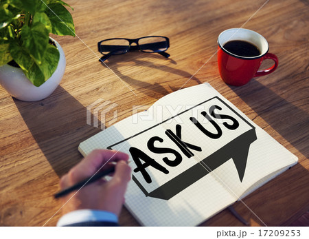 Ask us Contact Information Assistance Advice Concept 17209253
