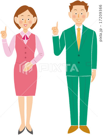 OLとビジネスマン 17209366