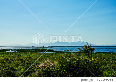 夏の野付半島　（別海町） 17209544