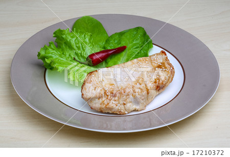Grilled turkey steak Grilled turkey steak 17210372