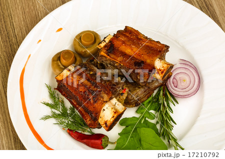 Roasted beef ribs Roasted beef ribs 17210792