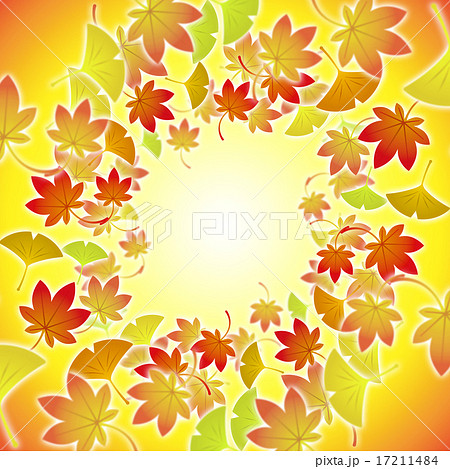 紅葉のフレーム 17211484