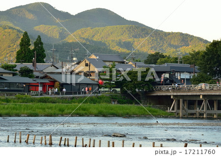 京都嵐山 渡月橋 京都嵐山 渡月橋 17211760