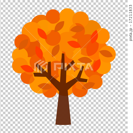 가을 나무 - 스톡일러스트 [17211833] - Pixta