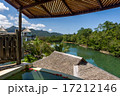 view from hotel pool onto klong on Koh Chang 17212146