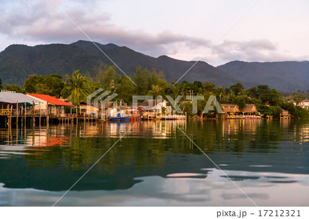 native fisher houses on Klong on Koh Chang  17212321