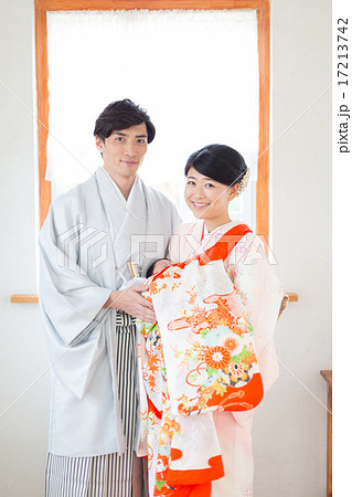 Hatsumiyamairi　1 month old 17213742
