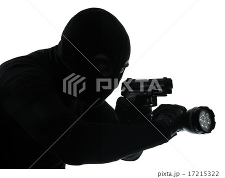 thief criminal terrorist silhouette thief criminal terrorist silhouette 17215322