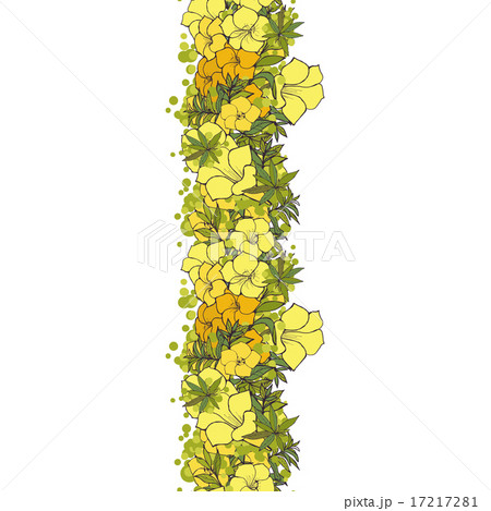 seamless background yellow exotic flowers seamless background yellow exotic flowers 17217281