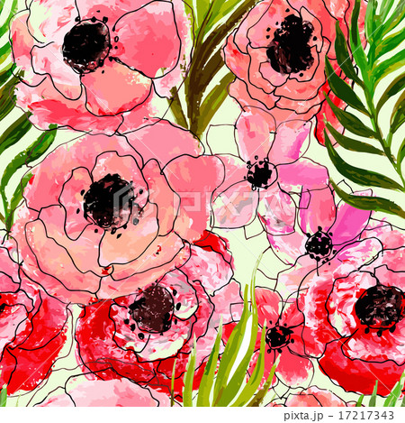 Seamless floral pattern Seamless floral pattern 17217343