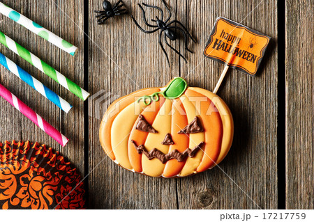 Halloween homemade gingerbread cookie Halloween homemade gingerbread cookie 17217759