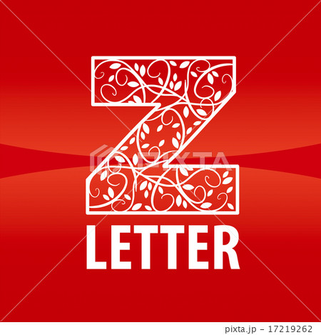 vector logo of the letter Z floral ornament vector logo of the letter Z floral ornament 17219262