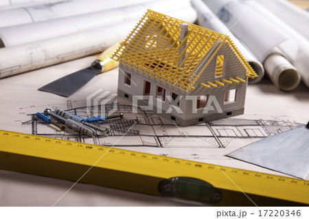 House blueprints, natural colorful tone 17220346