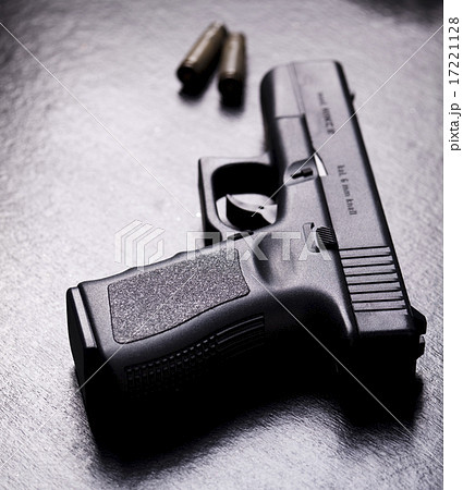 Automatic handgun, vivid colors, natural tone Automatic handgun, vivid colors, natural tone 17221128